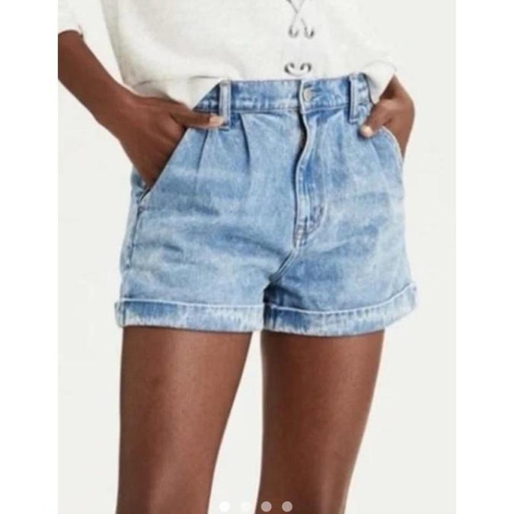 American Eagle mom denim‎ shorts size 16